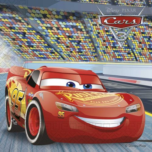 Disney Cars Arena Race Serviette 20 Stk. 33x33 cm