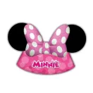 Disney Minnie  Junior Partyhut, Tschako 6 Stk
