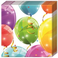   Ballon Sparkling Balloons Sparkling Serviette 20 Stk 33x33 cm