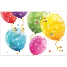 Ballon Sparkling Kunststoff Tischdecke 120x180 cm