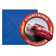 Disney Cars Arena Race Party Einladung 6 Stk