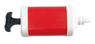 Party Red, rote Ballonpumpe