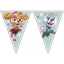 Paw Patrol Skye and Everest Fahnengirlande