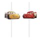 Disney Cars Arena Race Papierstrohhalm, 4er-Set