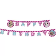 LOL Surprise! Glitterati Happy Birthday Banner 2 m