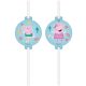 Peppa Wutz Messy Play Papierstrohhalm, 4er-Set FSC