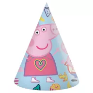Peppa Wutz Messy Play Partyhut, Schako (6er-Pack)
