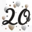 Geburtstag Milestone Happy Birthday 20 Servietten 20 Stk 33x33 cm
