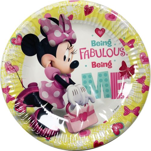 Disney Minnie  Happy Helpers Pappteller 8 Stk 20 cm