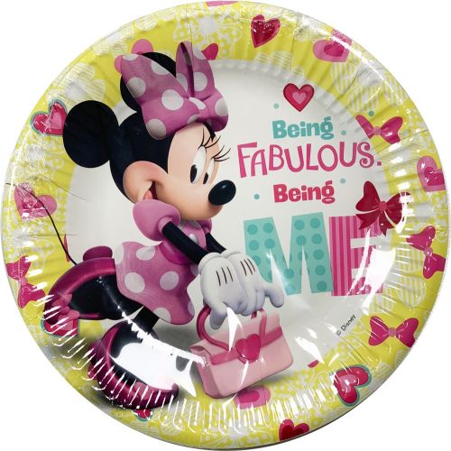 Disney Minnie Happy Helpers Pappteller 8 Stück 20 cm