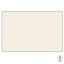 Farbe Unicolour Cream, cremefarbene Papier Tischdecke 120x180 cm FSC