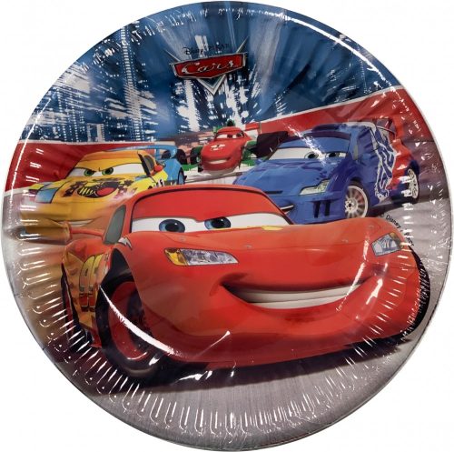 Disney Cars Arena Race Pappteller 8 Stück 20 cm
