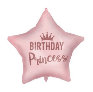 Birthday Princess Pink Folienballon 46 cm