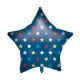 blue Star Folienballon 46 cm