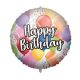 Happy Birthday Balloons Folienballon 46 cm