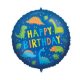 Happy Birthday Dino Folienballon 46 cm