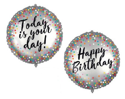 Happy Birthday Folienballon 46 cm