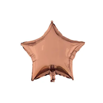Rose Star, Rosa Star Folienballon 46 cm