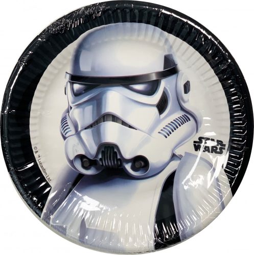 Star Wars Troopers Pappteller 8 Stück 20 cm