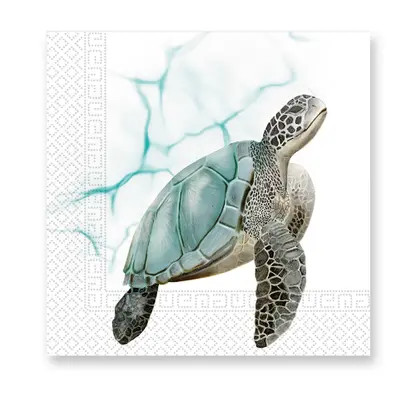 Schildkröte Sea Turtle Serviette 20 Stück 33x33 cm