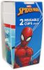 Spiderman Team Up Kunststoff Becher 2 Stück Set 230 ml