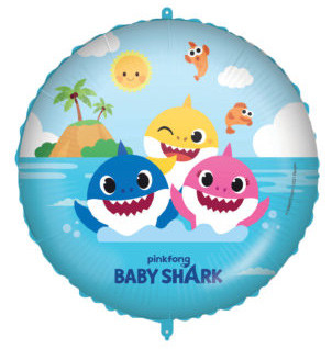 Baby Shark Fun in the Sun Folienballon 46 cm