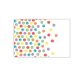 Color Party Dots Tischdecke aus Kunststoff 120x180 cm