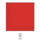 Farbe Unicolour Rote Serviette, 20 Stück, 33x33 cm, FSC