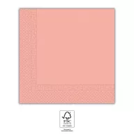 Farbe Unicolour Rosa Serviette 20 Stk 33x33 cm FSC