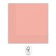 Pink Unicolour Pink Serviette 20 33x33 cm FSC