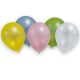Farbe Metallic Pastellballon, 8 Stk
