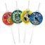 Harry Potter Hogwarts Houses Papierstrohhalm 4-teiliges Set FSC