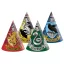 Harry Potter Hogwarts Houses Partyhut, Napoleons Hut 6er-Pack FSC