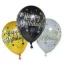 Geburtstag Happy Birthday Ballon, 6 Stk