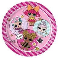 LOL Surprise! Glitterati Pappteller 8 Stk 23 cm FSC
