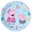 Peppa Wutz Messy Play Pappteller 8 Stk 23 cm FSC