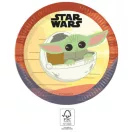 Star Wars The Mandalorian Pappteller 8 Stk 23 cm FSC