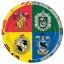 Harry Potter Hogwarts Houses Papierteller 8 Stk 23 cm FSC