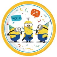 Minions The Rise of Gru Pappteller 8 Stück 23 cm FSC