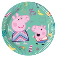 Peppa Wutz Messy Play Pappteller 8 Stück 20 cm FSC