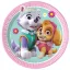 Paw Patrol Skye and Everest Pappteller 8 Stk 20 cm FSC