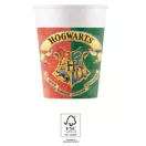Harry Potter Hogwarts Houses Pappbecher 8 Stück 200 ml FSC