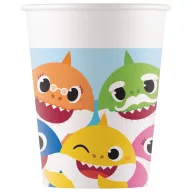 Baby Shark Fun in the Sun Pappbecher 8 Stk 200 ml FSC