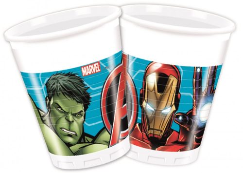 Avengers Infinity Stones Kunststoff Becher 8 Stück 200 ml