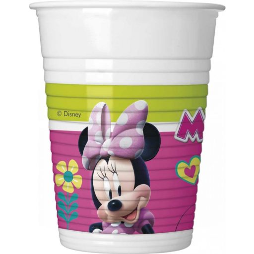 Disney Minnie  Happy Helpers Kunststoffbecher-Set 8 Stk. 200 ml