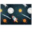 Platz Rocket Space Kunststoff Tischdecke 120x180 cm