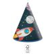 Platz Rocket Space Partyhut, Tschako 6 Stk FSC