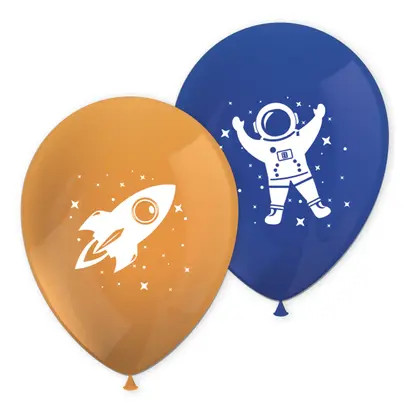 Platz Rocket Space Ballon, Luftballon 8 Stück