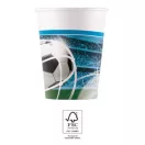 Fußball Soccer Fans Pappbecher 8 Stk 200 ml FSC
