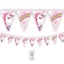 Einhorn Rainbow Colors FSC Wimpelkette 2,3 m